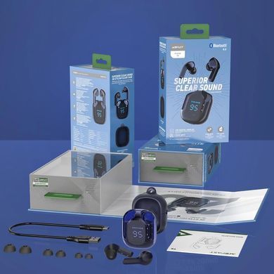 Навушники TWS Acefast T6 sapphire blue (6974316281542) [401940]