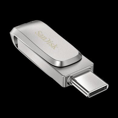 Флеш-накопичувач SanDisk USB 3.1 Ultra Dual Luxe Type-C 64Gb (150 Mb/s) (SDDDC4-064G-G46) [803141]