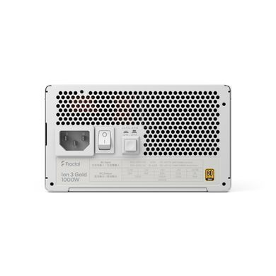 Блок живлення FRACTAL DESIGN Ion 3 Gold 1000W White, EU (FD-P-IA3G-101-EU-WT) [305414]