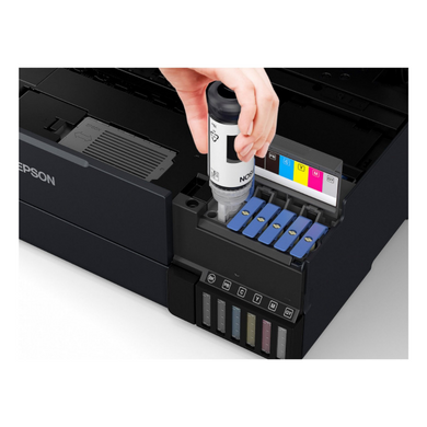 БФП ink color A3 Epson EcoTank L8180 32_33 ppm Duplex USB Ethernet Wi-Fi 6 inks Black Pigment (C11CJ21403) [106669]