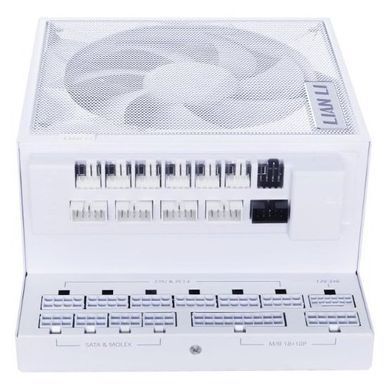 Блок живлення Lian Li EDGE850, 80 Plus Gold, White, EU Cord (G9P.EG0850G.W000.EU) [613520]