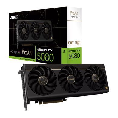 Відеокарта ASUS GeForce RTX 5080 16GB GDDR7 OC PROART-RTX5080-O16G (90YV0N30-M0NA00) [112941]