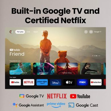 Проєктор BENQ GP520, DLP,4K UHD, ANSI 2600Lm,200000:1,Android11,2хHDMI,USB,Wi-Fi,BT5.0,16:9,сірий (9HJT17759E) [403118]