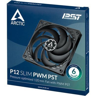 Вентилятор Arctic P12 Slim PWM PST (ACFAN00187A) [608888]