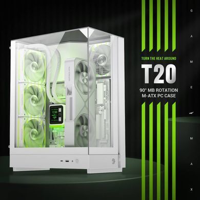 Корпус для ПК GAMEMAX (T20 WH) [304683]