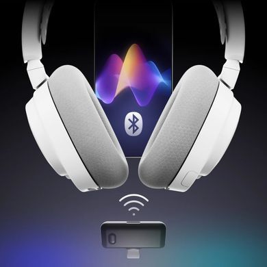 Ігрова гарнітура SteelSeries Arctis Nova 7P Gen 2 Wireless White PC/PS/SW/MAC/MOB (61745) [405039]