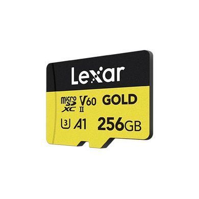 Карта пам&rsquo;яті MICRO SDXC 256GB UHS-II GOLD LEXAR (LMSGOLD256G-BNNNG) [501794]