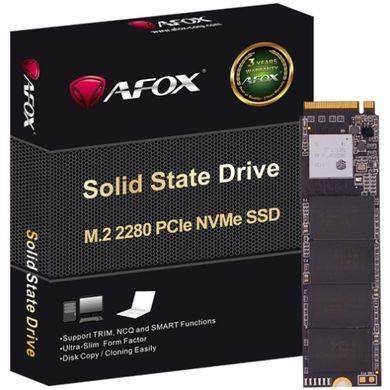 SSD 512Gb AFox ME300 M.2 2280 PCIe NVMe Gen 3x4 3D QLC NAND, Retail (ME300-512GQN) [402746]