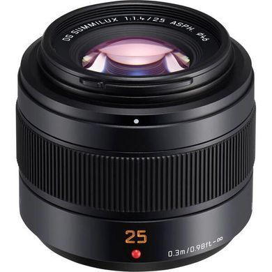 Об'єктив Panasonic Micro 4/3 Lens 25mm f/1.4 ASPH. LEICA DG SUMMILUX (H-XA025E) [107823]