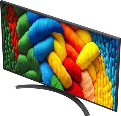 Телевізор 43" LG NanoCell 4K 60Hz Smart WebOS Black (43NANO81A6A) [102257]
