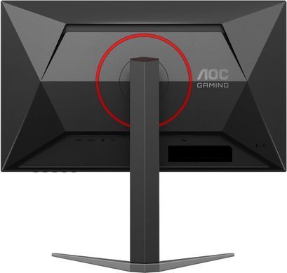 Монітор TFT 23.8" AOC, IPS, 200Гц, 2xHDMI, DP, HAS, Pivot, колонки, чорно-червоний (24G4HA) [402049]