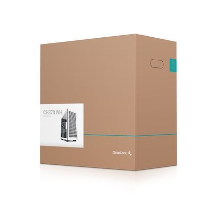 Корпус DeepCool CH370 White без БЖ (R-CH370-WHNAM1-G-1) [608672]