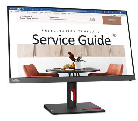 Монiтор Lenovo 23.8" ThinkVision S24i-30 IPS Black 100Hz (63DEKAT3UA) [614759]