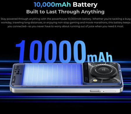 Смартфон Oukitel C60pro 6.88" HD+ /8GB/256GB/ T606 /10000mAh/ 13+5Мп / Blue (C60pro_8_256_BK) [403877]