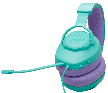 Гарнітура JBL QUANTUM 100M2 Cyan (JBLQTUM100M2CYN) [201364]