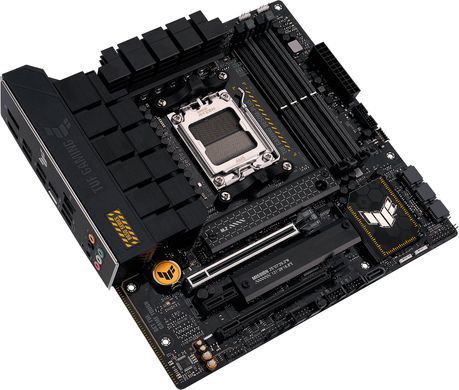 Материнcька плата ASUS TUF GAMING B650M-PLUS sAM5 B650 4xDDR5 M.2 HDMI DP mATX (90MB1BG0-M0EAY0) [109106]