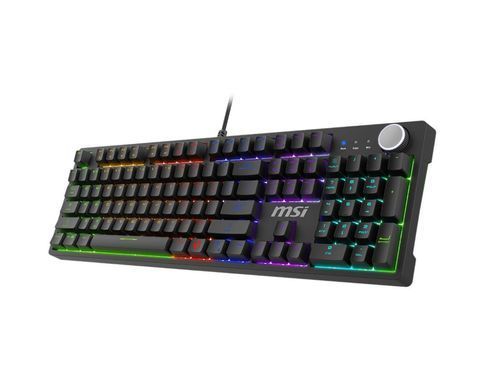 Клавіатура ігрова MSI FORGE GK320 UA Red Switches чорна (FORGE GK320 RED UA) [503178]