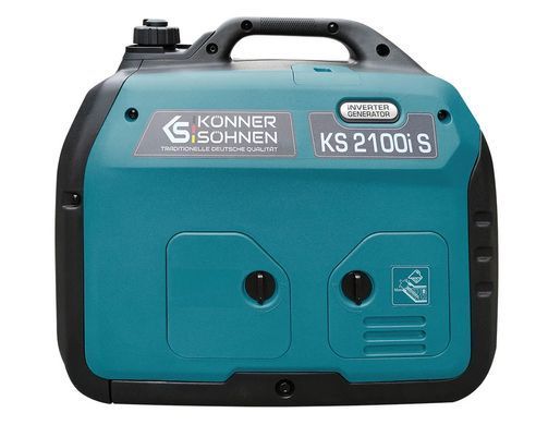 Генератор бензиновий інверторний Konner&Sohnen KS 2100IS, 230В, 2.0кВт, ручний стартер, 18.5кг (KS2100IS) [105962]