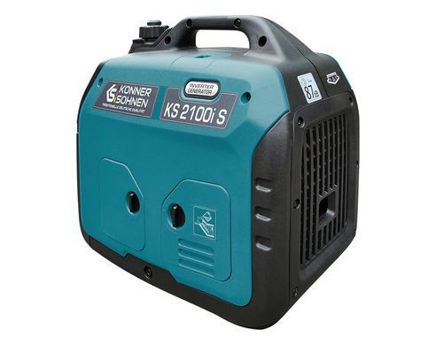 Генератор бензиновий інверторний Konner&Sohnen KS 2100IS, 230В, 2.0кВт, ручний стартер, 18.5кг (KS2100IS) [105962]