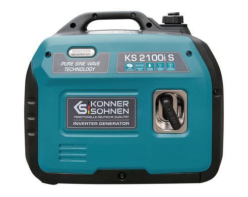 Генератор бензиновий інверторний Konner&Sohnen KS 2100IS, 230В, 2.0кВт, ручний стартер, 18.5кг (KS2100IS) [105962]
