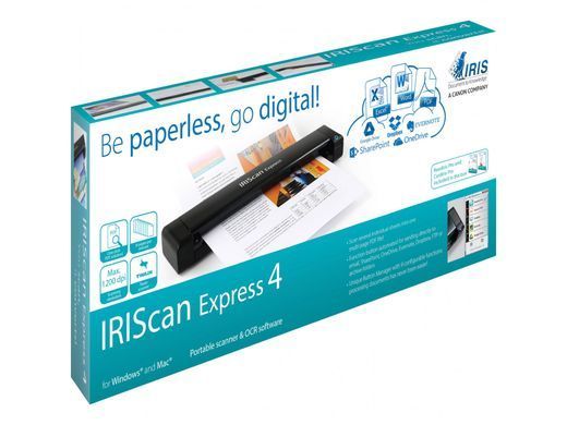 Сканер A4 Canon IRIScan Express 4 (1200dpi USB портативний протяжний чорний) (458510) [401678]