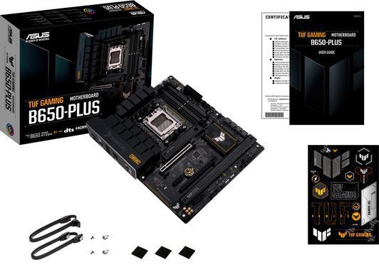 Материнcька плата ASUS TUF GAMING B650-PLUS sAM5 B650 4xDDR5 M.2 HDMI DP ATX (90MB1BY0-M0EAY0) [109091]