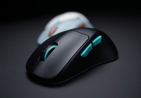Миша Cherry Xtrfy M64, WL/USB-A, RGB, чорний (CX-M64W-BLACK) [104155]
