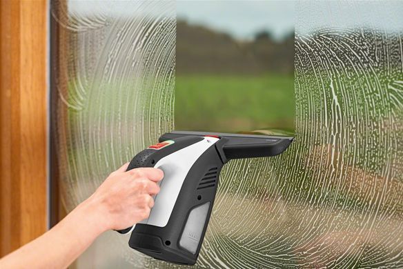 Пилосос Bosch GlassVAC Solo Plus віконний, акумуляторний, для миття вікон, 2Аг, до 30 хв, 0.7 кг, пульв. (0.600.8B7.200) [105550]