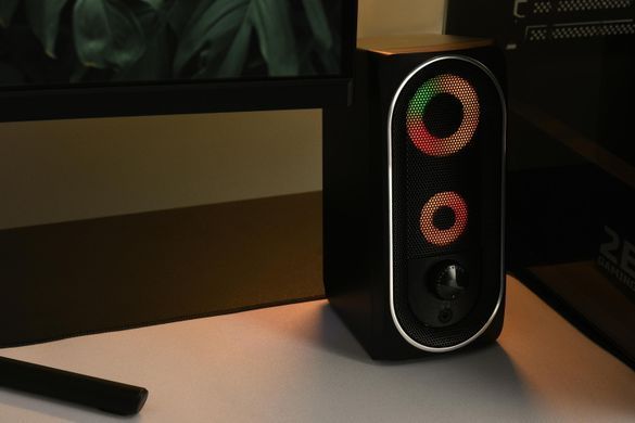 Акустична система 2E PCS234 RGB, 2.0, USB, Black (2E-PCS234BK) [114010]