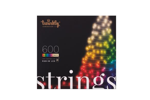 Гірлянда Smart LED Twinkly Strings RGBW 600 (TWS600SPP-BEU)