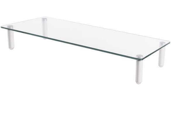 Підставка для монітора DIGITUS Universal glass monitor riser, до 20кг (DA-90358) [110449]