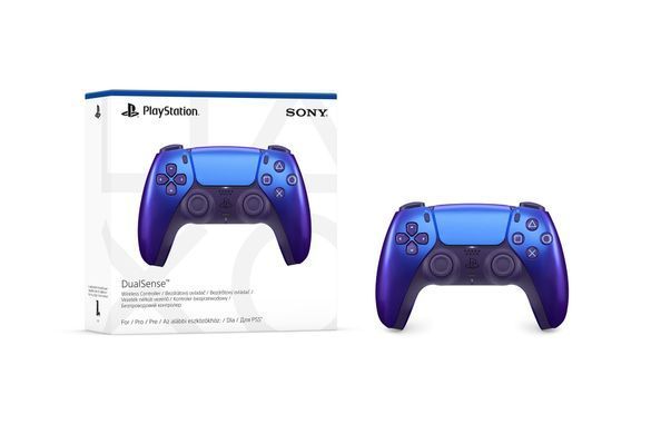 Геймпад PlayStation 5 Dualsense BT, Chrome Indigo (1000050597) [113539]