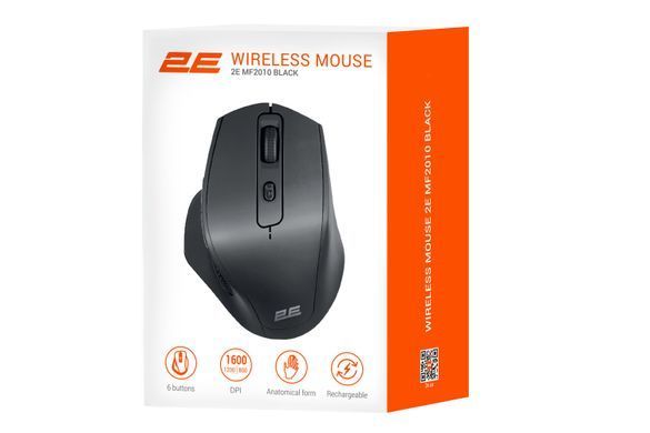 Миша 2E MF2010 Rechargeable, WL, чорний (2E-MF2010WB) [103969]