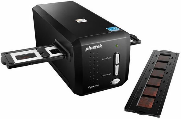 Сканер Plustek OpticFilm 8200i SE (7200dpi 48bit LED швидк. 36 сек. плівк.слайд-сканер чорний) (0226TS) [401682]