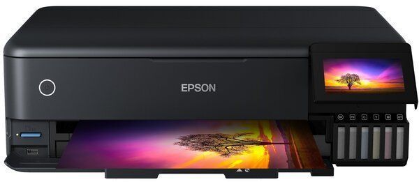 БФП ink color A3 Epson EcoTank L8180 32_33 ppm Duplex USB Ethernet Wi-Fi 6 inks Black Pigment (C11CJ21403) [106669]