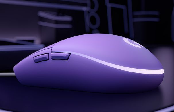 Миша Logitech G102 Lightsync - Lilac - EER (910-005854) [200768]