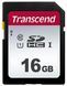 Карта пам'яті Transcend SD 16GB C10 UHS-I R95/W10MB/s (TS16GSDC300S) [108899], фото 1