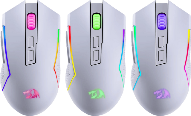 Миша Redragon Trident White (71864) [202959]