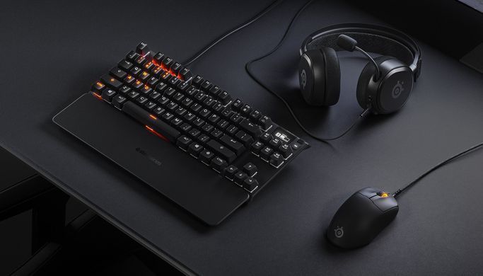 Мишка SteelSeries Prime Gaming Mouse, RGB, 18000dpi., 6кн., чорна (62533) [401307]