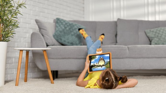 Планшет Doogee T20 mini Kids 8.4" 4ГБ, 128ГБ, LTE, 5060мА&bull;год, Android, жовтий (6924351657185) [113614]
