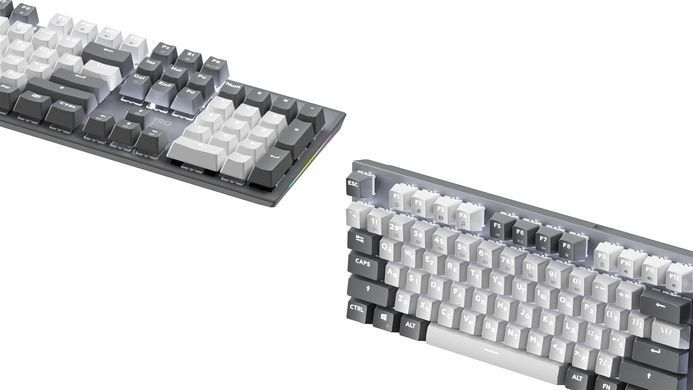 Клавіатура GamePro Genesis Metallic Outemu Red Swithes USB Gray (MK144G) [615509]