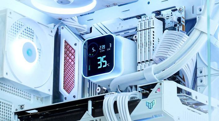Система водяного охолодження DeepCool LQ360 Ultra ARGB WH (R-LQ360-WHASMC-G-1) [618127]