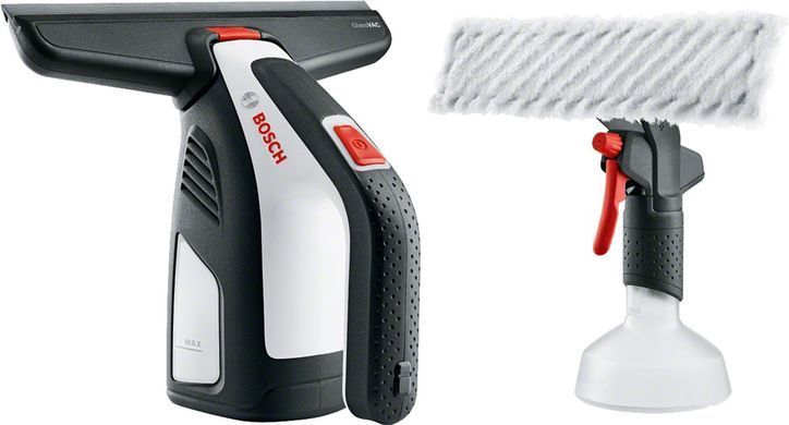 Пилосос Bosch GlassVAC Solo Plus віконний, акумуляторний, для миття вікон, 2Аг, до 30 хв, 0.7 кг, пульв. (0.600.8B7.200) [105550]
