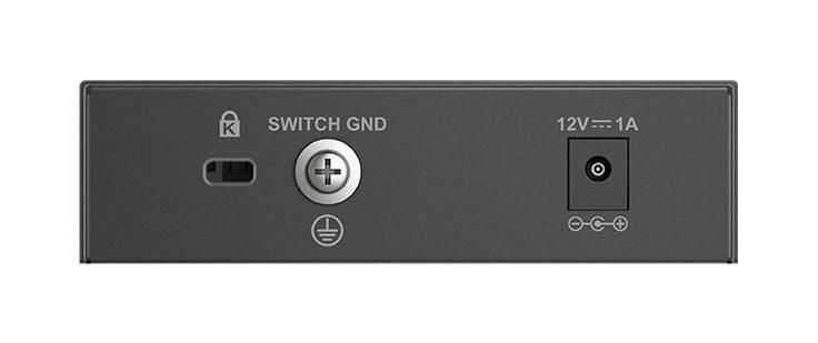 Комутатор D-Link 5x2.5GE, Некерований (DMS-105) [105250]