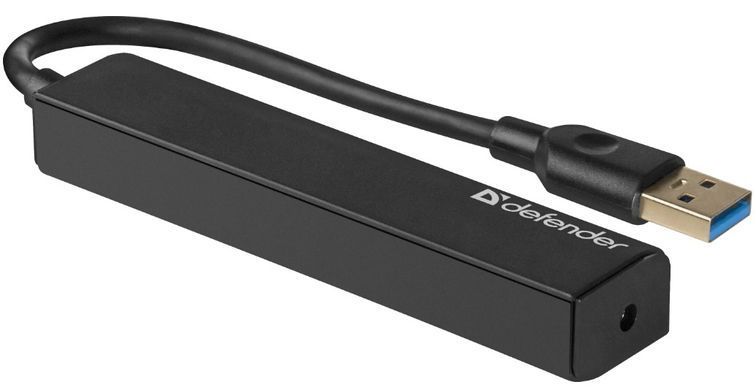 USB-хаб Defender Quadro Express USB3.0 (83204) [202311]