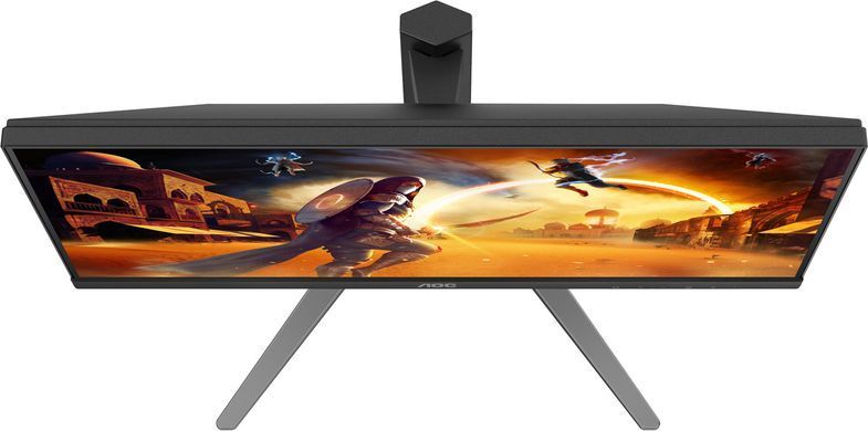 Монітор TFT 23.8" AOC, IPS, 200Гц, 2xHDMI, DP, HAS, Pivot, колонки, чорно-червоний (24G4HA) [402049]