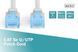 Патч-корд CAT 5e U-UTP, ПВХ AWG 26/7, довжина 0,25 м, сірий DIGITUS by ASSMANN (DK-1512-0025) [502730], фото 3