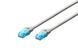 Патч-корд CAT 5e U-UTP, Cu, PVC AWG 26/7, довжина 5 м, колір сірий DIGITUS by ASSMANN (DK-1511-050) [501761], фото 5