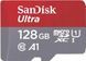 Карта пам'яті microSDXC (UHS-1) SanDisk Ultra 128Gb class 10 A1 (140Mb/s) (adapter SD) Imaging Packaging (SDSQUAB-128G-GN6IA) [805564], фото 1