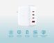 Зарядний пристрій мережевий D-Link 140Вт GaN 3хUSB-С, 1xUSB-A, білий (DCF-141) [111310], фото 3